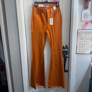 Judy Blue Game Day Orange Jeans size 5